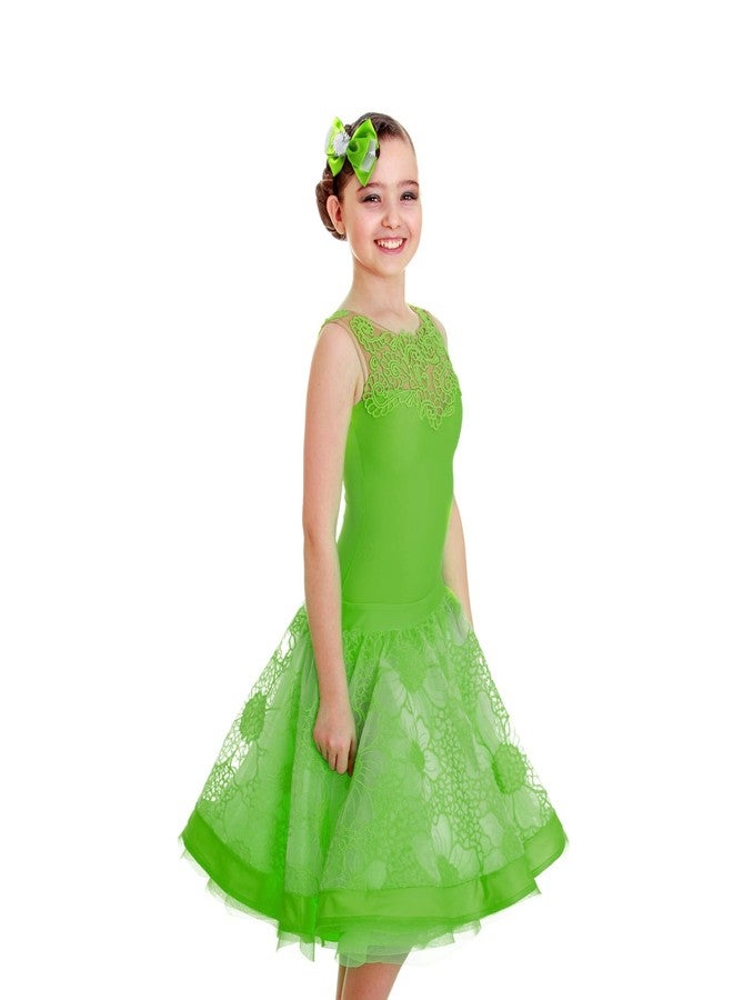 Fancheer 2PC Green Fairy Hair Bow Clips for Girls Women 4 Inch Princess Accessories - Image 5